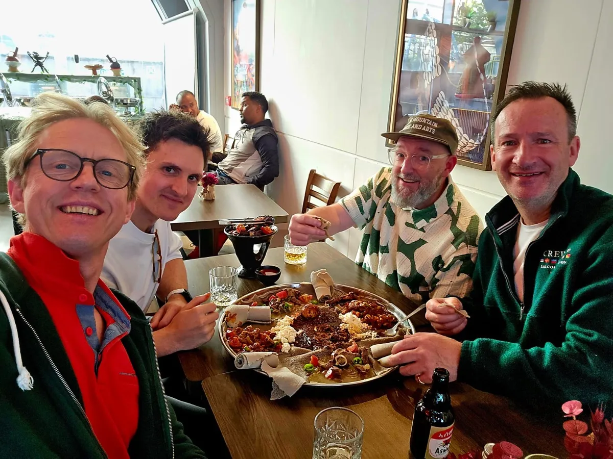The four founders of The AI Foundry, a UK AI training and consulting company