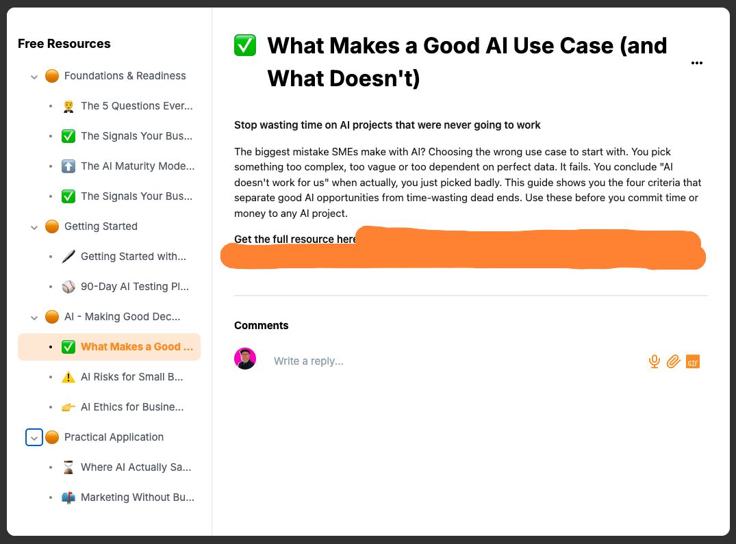What Makes a Good AI Use Case